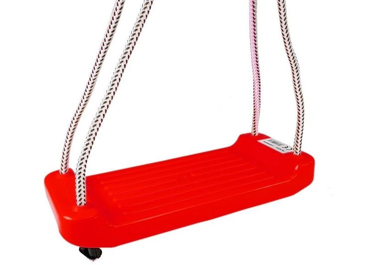 Dorex, ogrodowa huśtawka deska plastikowa, czerwona