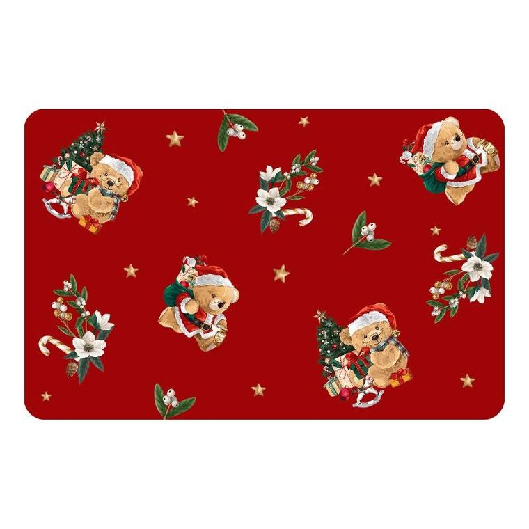 Douceur D'intérieur, Beary, podkładka na stół, świąteczny motyw, 28,5-44 cm
