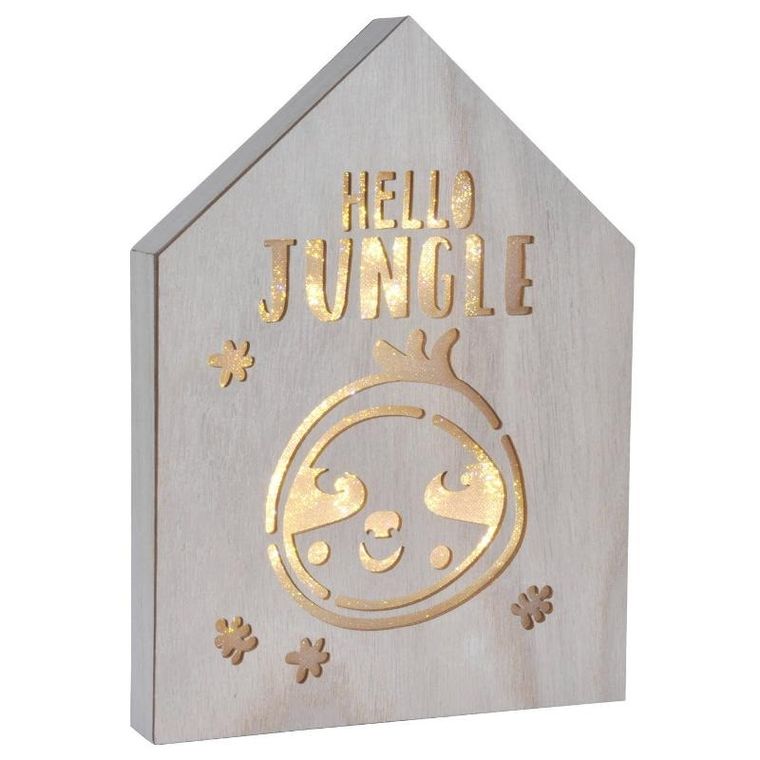 Douceur d'intérieur, dekoracja z podświetleniem LED, leniwiec, 20-27,5 cm