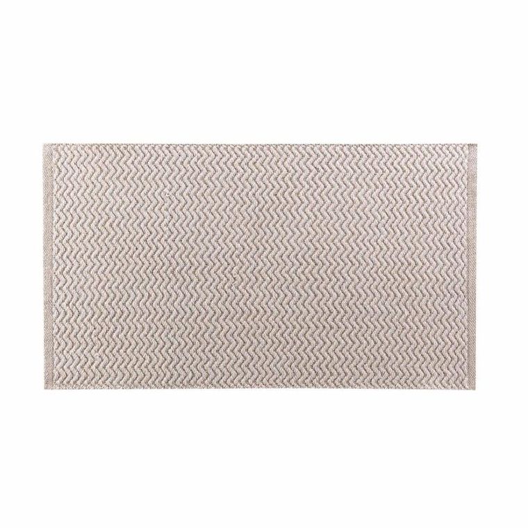 Douceur d'intérieur, dywanik bawełniany z wypukłym wzorem, Flavio, 50-80 cm