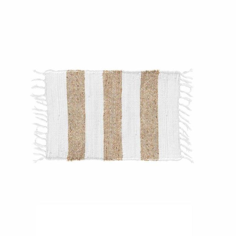 Douceur d'intérieur, dywanik łazienkowy, Sagane, juta/poliester, 50-80 cm