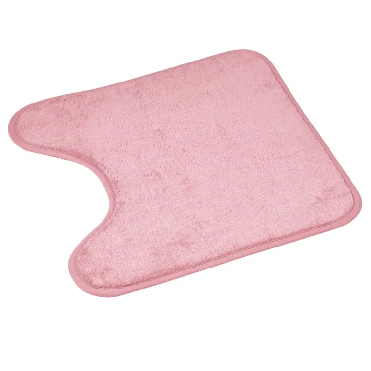 Douceur d'intérieur, dywanik pod WC, Vitamine, 45-45 cm, różowy