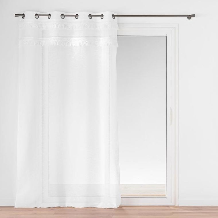 Douceur d'intérieur, firana okienna z frędzlami, 140-240 cm, Frangina