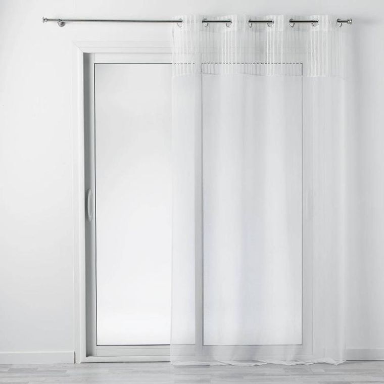 Douceur d'intérieur, firanka do salonu na przelotkach, Madi, nowoczesny dekor, 140-240 cm