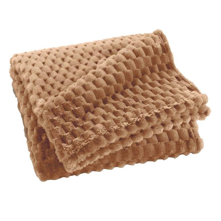 Douceur D'intérieur, Frosty, narzuta flanelowa, 125-150 cm