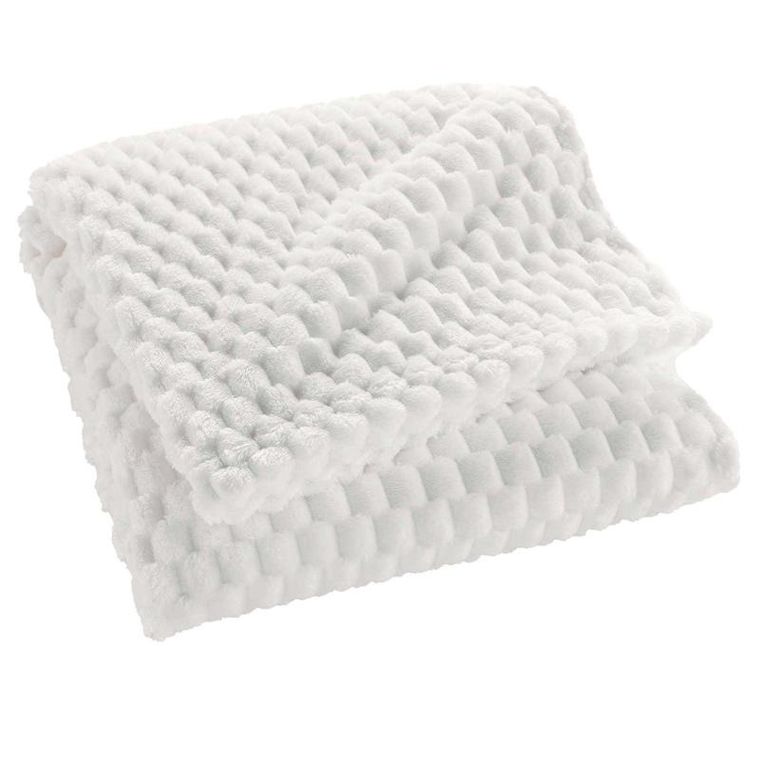 Douceur D'intérieur, Frosty, narzuta flanelowa, 125-150 cm