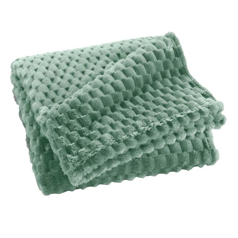 Douceur D'intérieur, Frosty, narzuta flanelowa, 125-150 cm