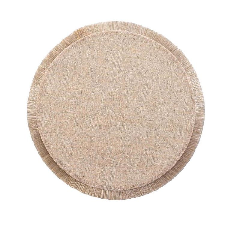 Douceur D'intérieur, Joalie, błyszcząca podkładka na stół, średnica 38 cm