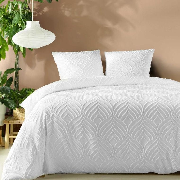 Douceur D'intérieur, komplet pościeli z tuftowanym wzorem, Heltie, 240-220 cm