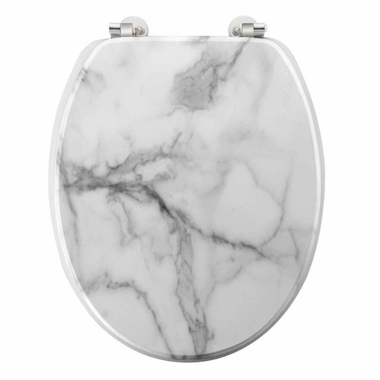 Douceur d'intérieur, Marbre, deska sedesowa mdf, 37,5-47 cm