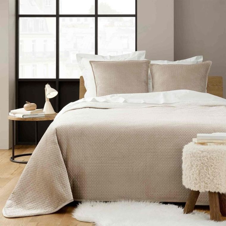 Douceur D'intérieur, Mylene, narzuta na łóżko i poszewki na poduszki, 220-240 cm