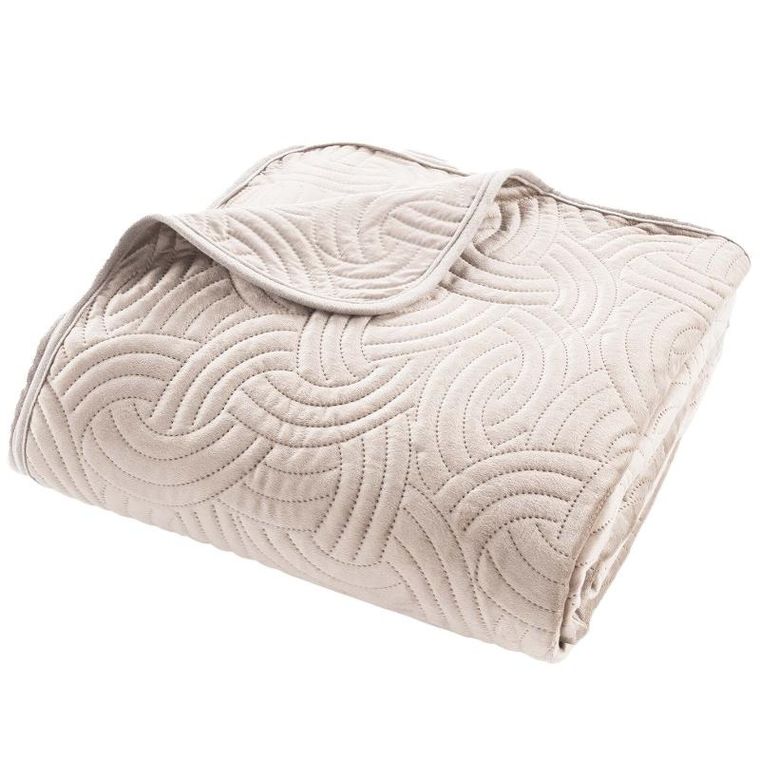 Douceur D'intérieur, narzuta na łóżko i 2 poszewki na poduszki, 220-240 cm