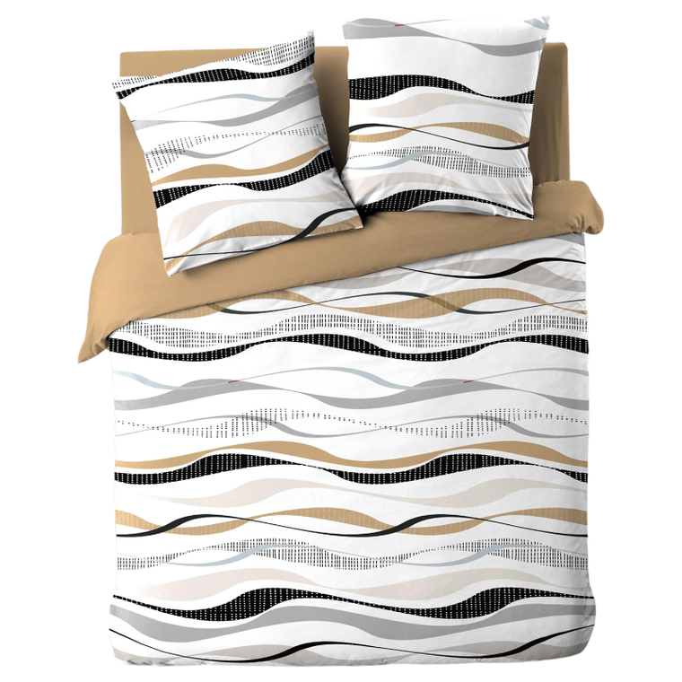 Douceur D'intérieur, Natura, 3-częściowy komplet pościeli, 240-220 cm