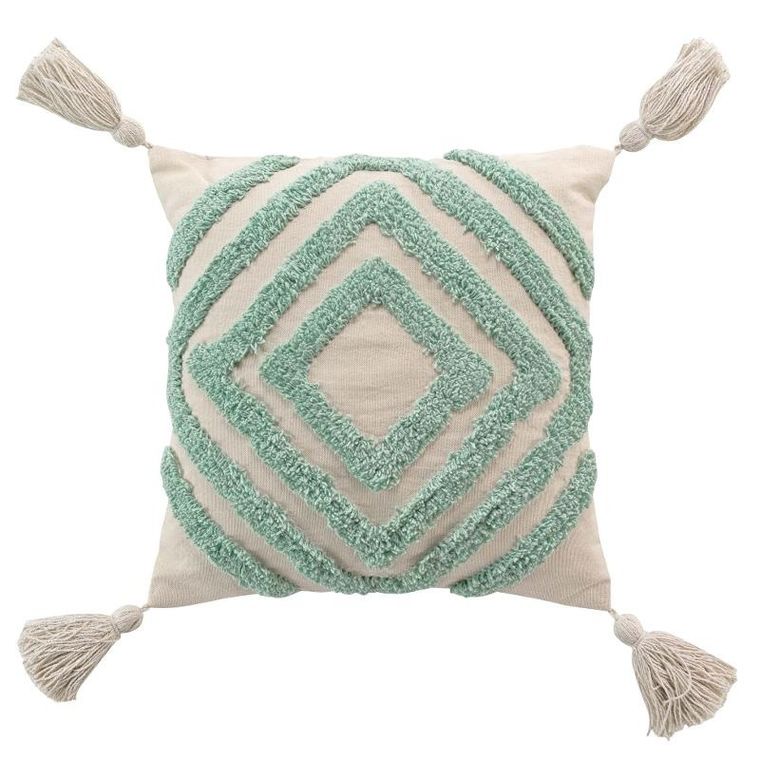 Douceur d'intérieur, ozdobna pikowana poduszka, Athena, 40-40 cm