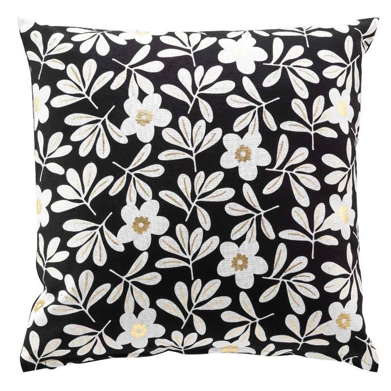 Douceur d'intérieur, ozdobna poduszka z bawełny, Wilma, 45-45 cm