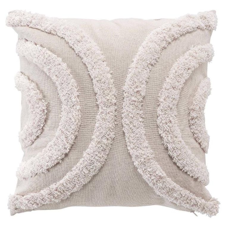 Douceur d'intérieur, poduszka dekoracyjna, Zita, efekt boucle, 40-40 cm