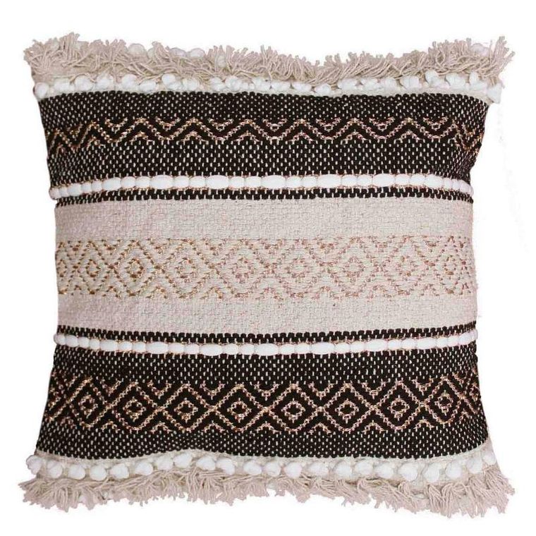 Douceur d'intérieur, poduszka ozdobna z metaliczną nitką, Mirage, 40-40 cm