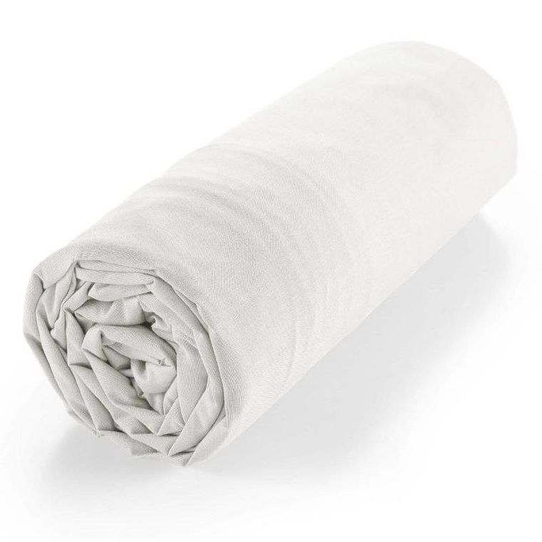 Douceur d'intérieur, podwójne prześcieradło z organicznej bawełny, Biolina, 140-190 cm