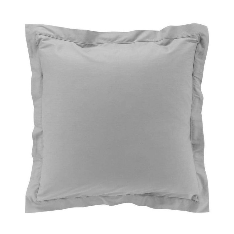 Douceur d'intérieur, poszewka bawełniana na poduszkę, Loumea, gładki perkal, 63-63 cm