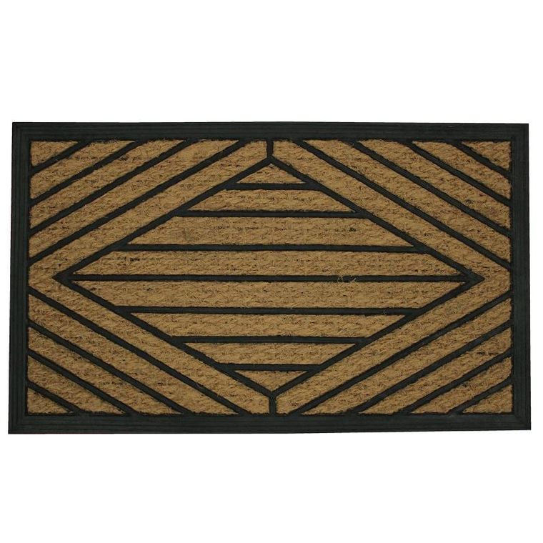 Douceur d'intérieur, prostokątna wycieraczka z włóknem kokosowym, Lozys, 45-75 cm