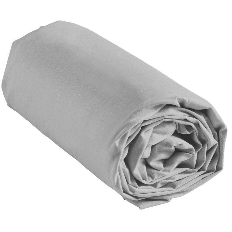 Douceur d'intérieur, prześcieradło na gumce, Linette, 160-200 cm, bawełna