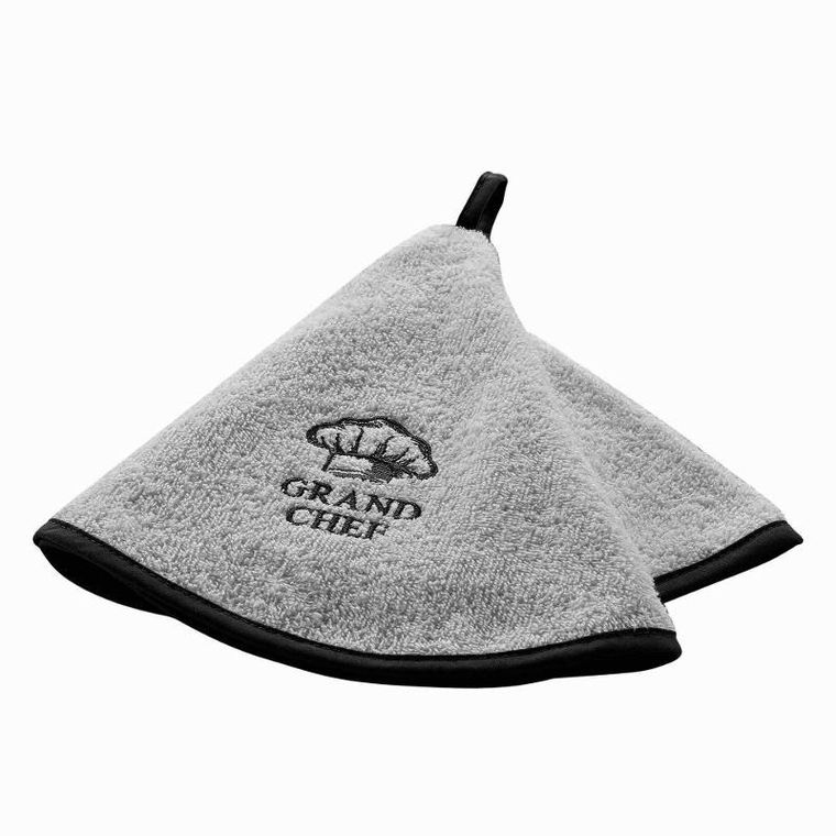Douceur d'intérieur, ręcznik kuchenny frotte, Grand Chef, Ø 60 cm
