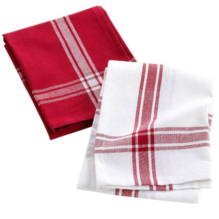 Douceur d'intérieur, ścierki kuchenne bawełniane, Cuisiline, 50-70 cm, 2 szt.