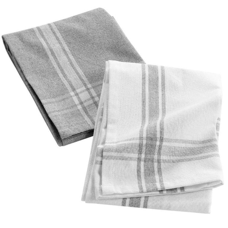 Douceur d'intérieur, ścierki kuchenne bawełniane, Cuisiline, 50-70 cm, 2 szt.