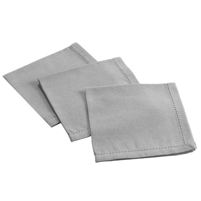 Douceur d'intérieur, serwetki bawełniane, Charline, 40-40 cm, 3 szt.