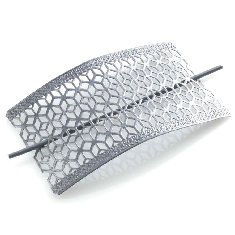 Douceur d'intérieur, spinka do zasłony, Ruchea, 1 szt., szara