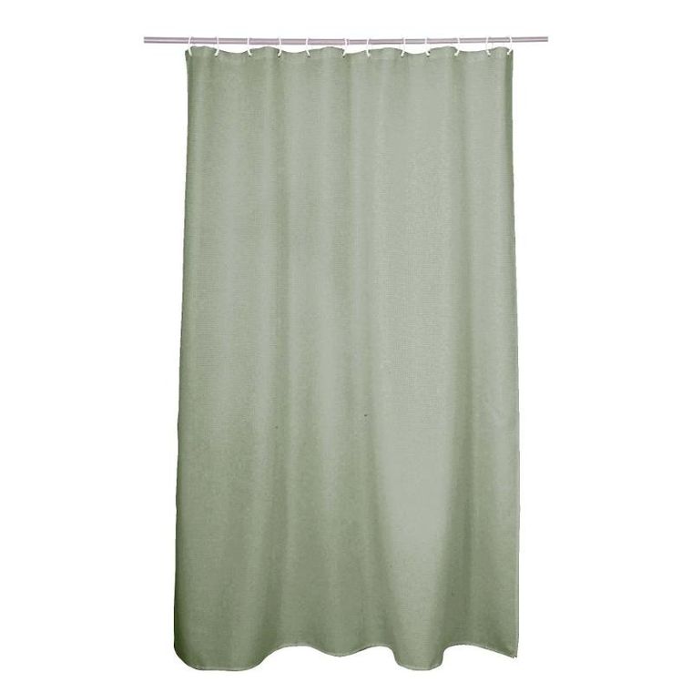 Douceur d'intérieur, Vitamine, zasłona prysznicowa z haczykami, 180-200 cm