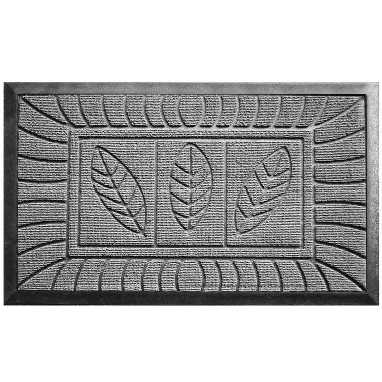 Douceur d'intérieur, wycieraczka gumowa pod drzwi, Feuilles, 45-75 cm