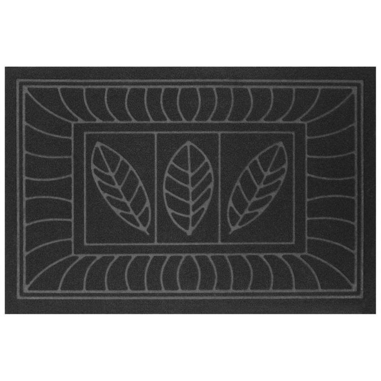 Douceur d'intérieur, wycieraczka gumowa pod drzwi, Feuilles, 45-75 cm