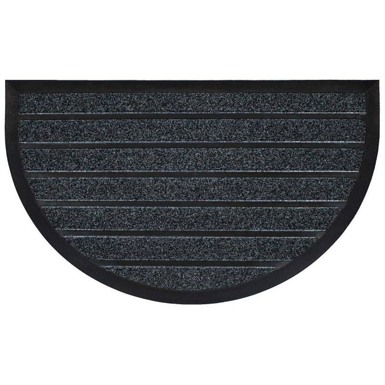 Douceur d'intérieur, wycieraczka gumowa pod drzwi, Galets, półksiężyc, PCV, 45-75 cm