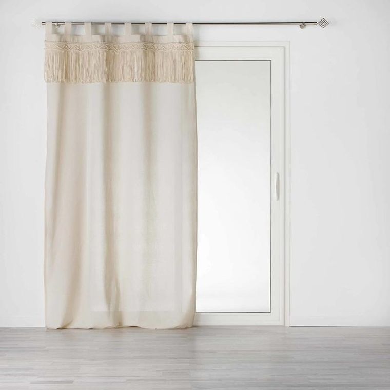 Douceur d'intérieur, zasłona z motywem makramy, Samya, 140-240 cm