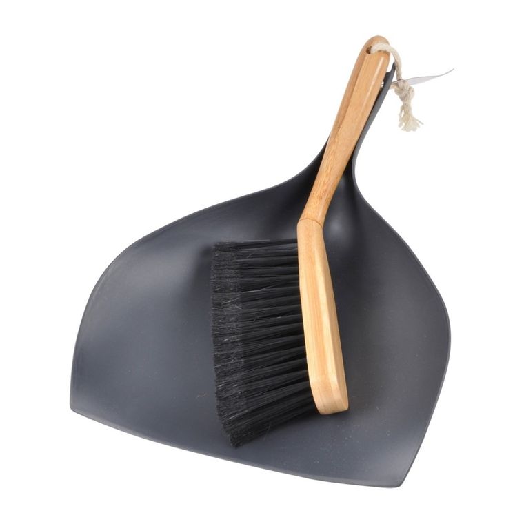 Douceur d'intérieur, zmiotka i szufelka, z bambusowym uchwytem