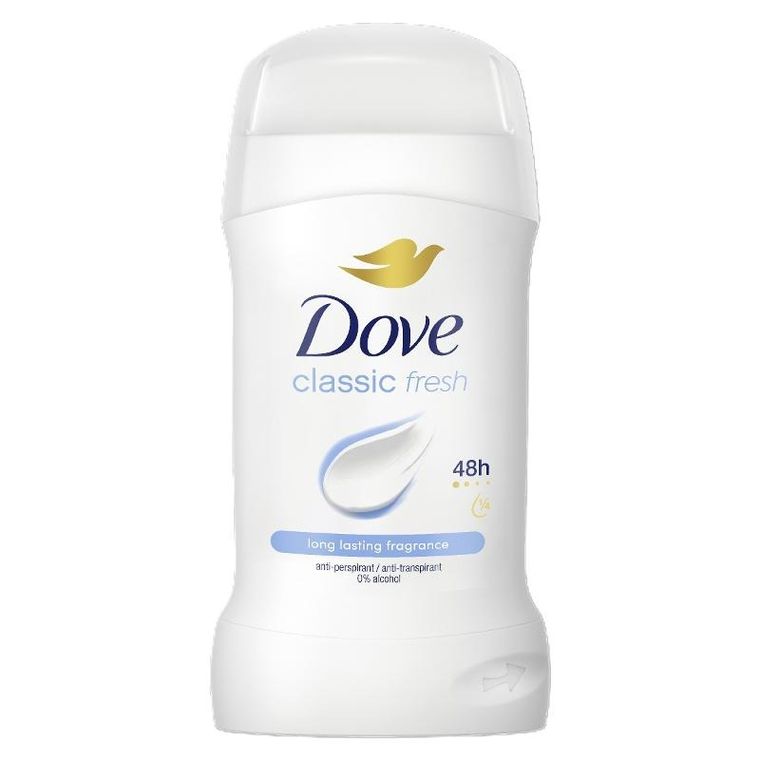 Dove, Cassic Fresh, dezodorant w sztyfcie, 50 ml