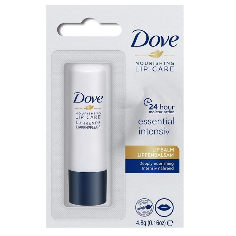 Dove, Essential Nourishing, balsam do ust, 4.8g