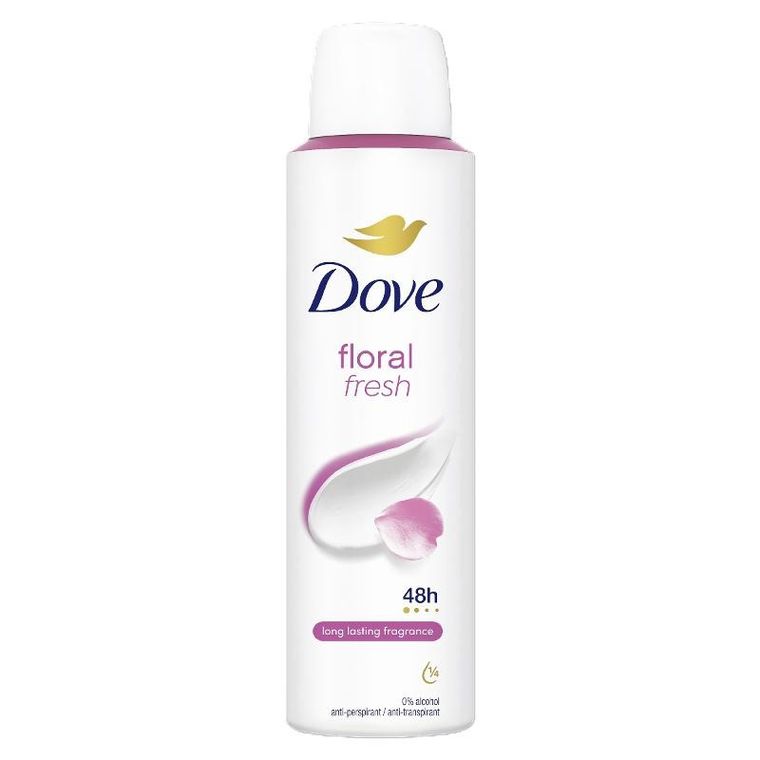 Dove, Floral Fresh, dezodorant, spray, 150 ml