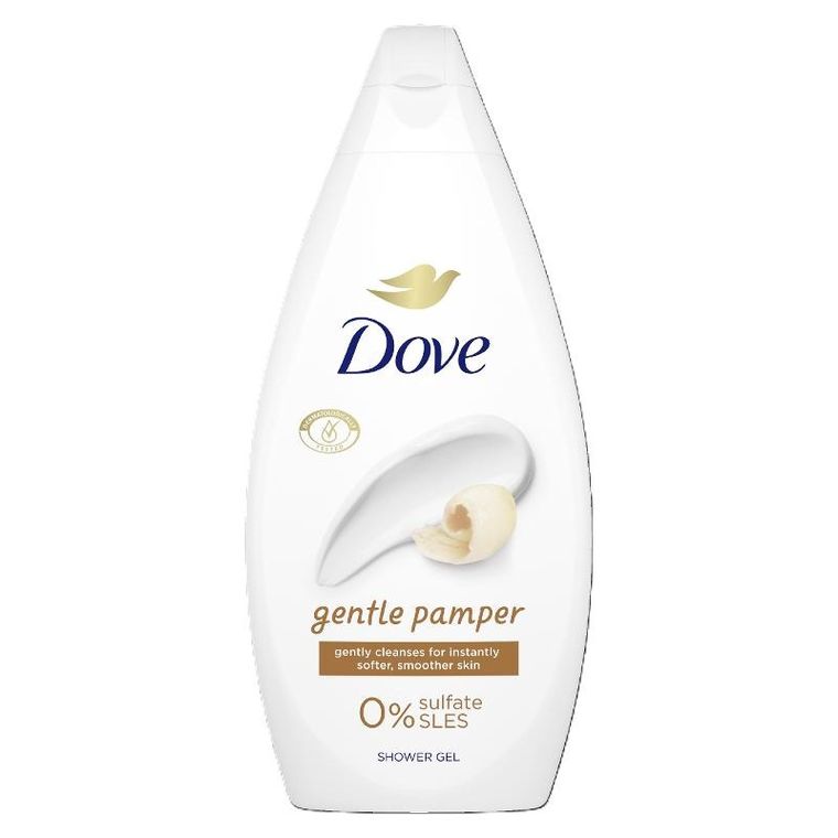 Dove, Gentle Pamper, żel pod prysznic, 450 ml