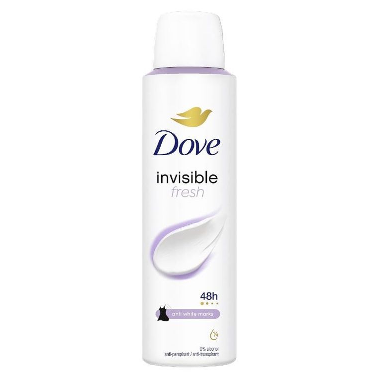 Dove, Invisible Fresh, antyperspirant w sztyfcie dla kobiet, 50 ml