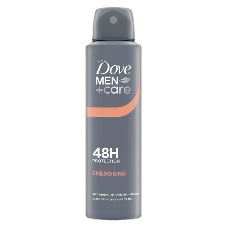 Dove, Men+Care Energising, dezodorant w sprayu, 150 ml