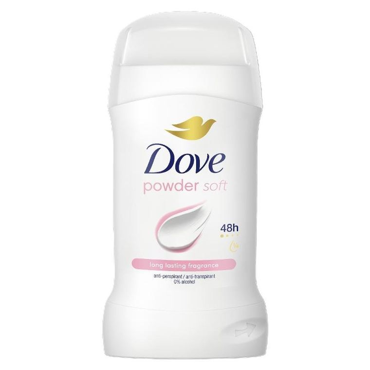 Dove, Powder Soft, dezodorant w sztyfcie, 50 ml