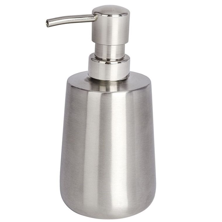 Dozownik do mydła, solid, stal nierdzewna