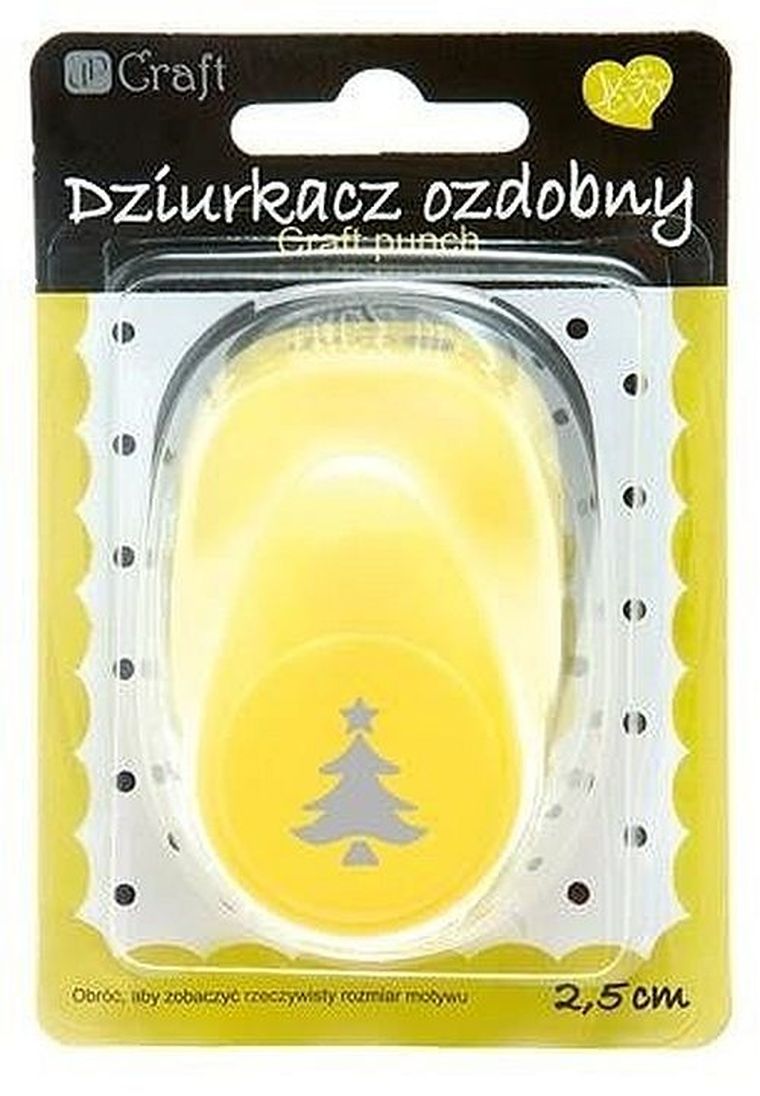 DP Craft, dziurkacz ozdobny, choinka