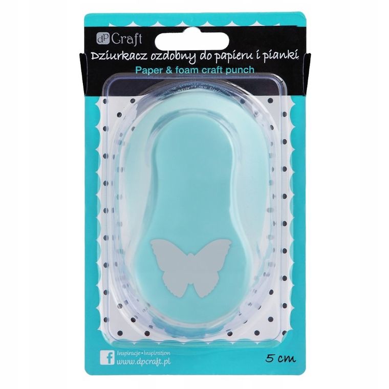 DP Craft, dziurkacz ozdobny, motyl, 5 cm