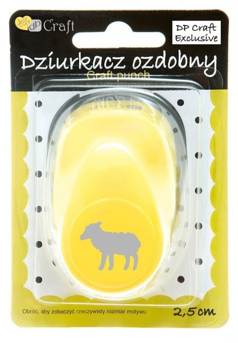 DP Craft, dziurkacz ozdobny, owca