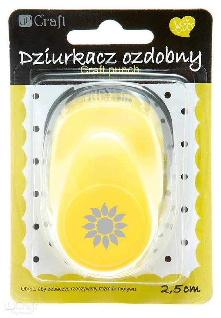 DP Craft, dziurkacz ozdobny, słonecznik