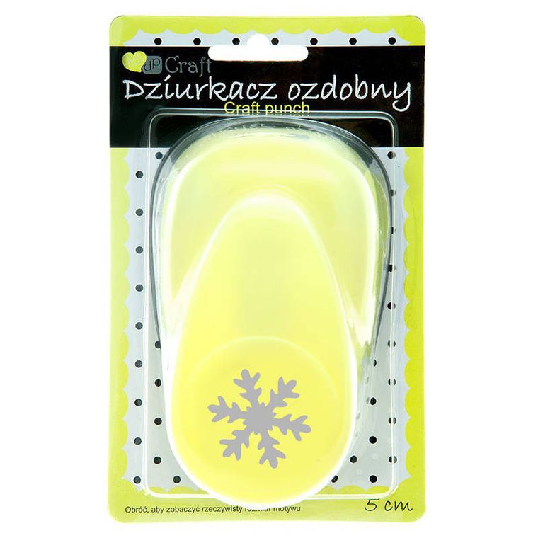 DP Craft, dziurkacz ozdobny, śnieżynka, 5 cm