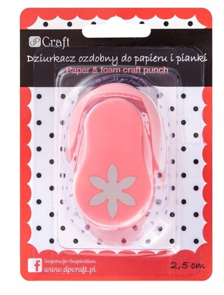 DP Craft, dziurkacz ozdobny, stokrotka, 2,5 cm
